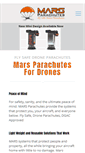 Mobile Screenshot of marsparachutes.com